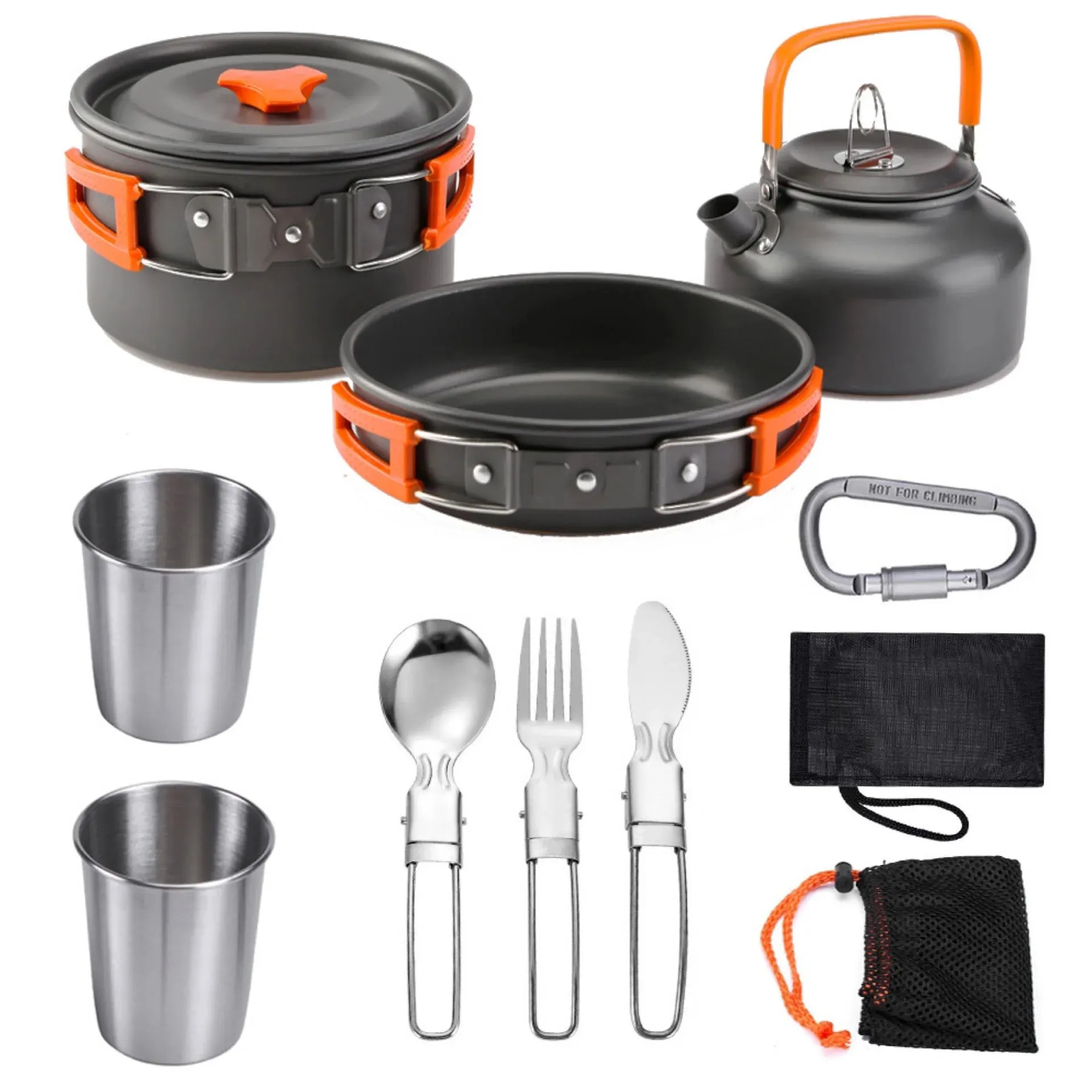Portable Aluminum Cookware Set