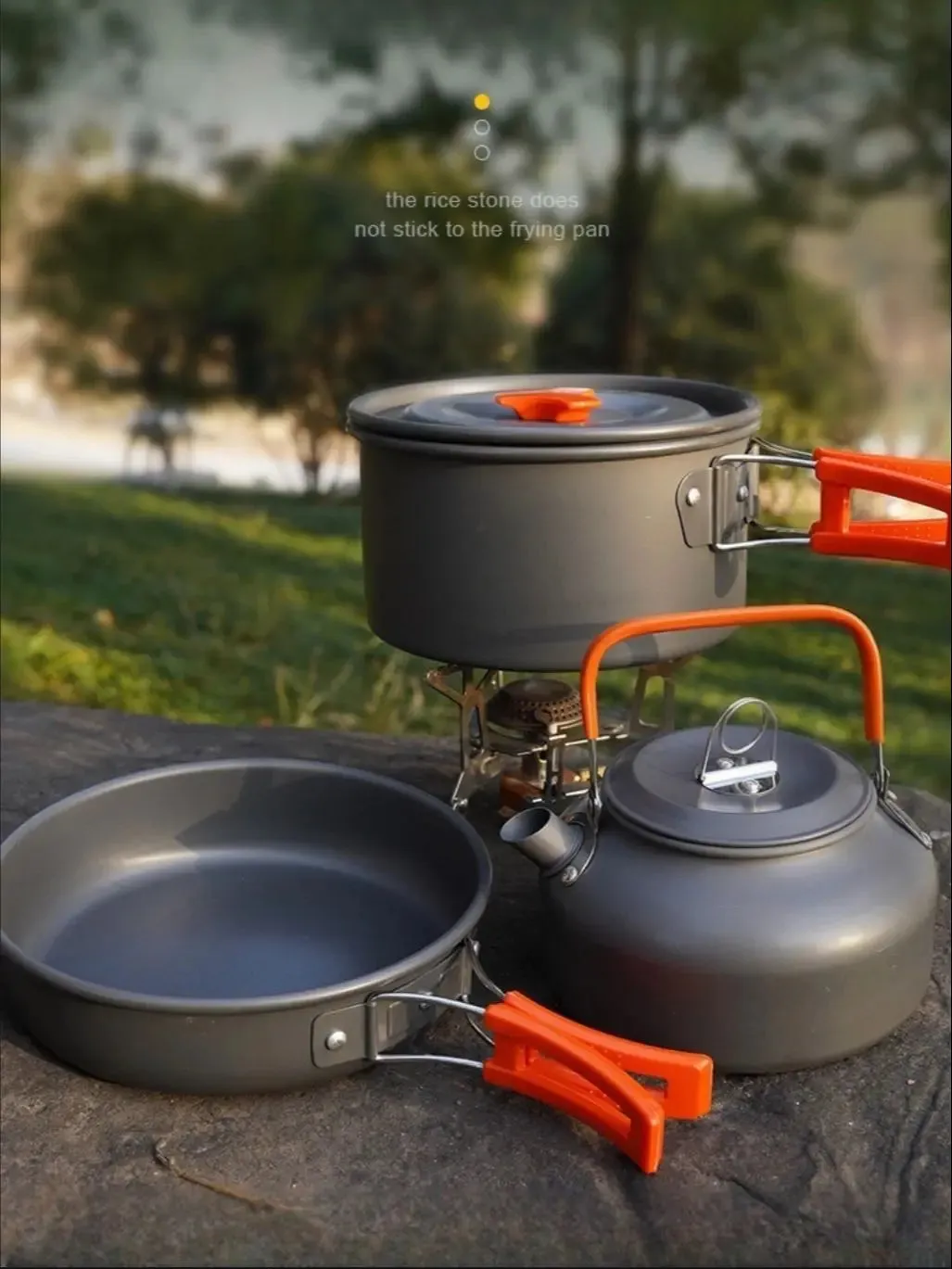 Portable Aluminum Cookware Set