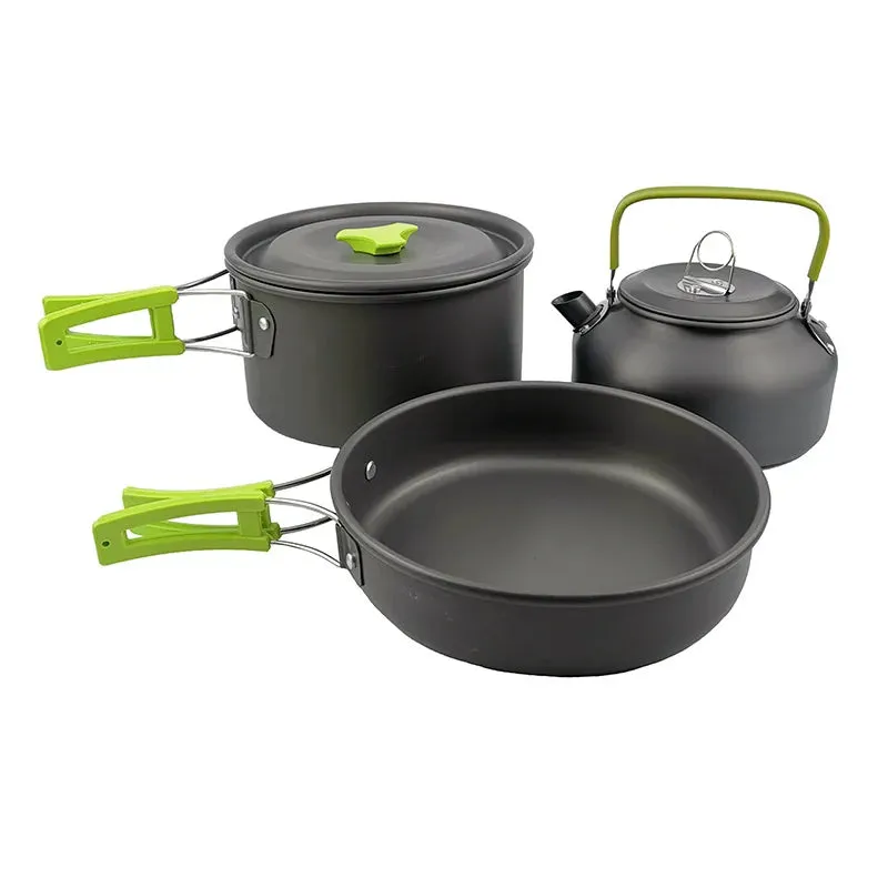 Portable Aluminum Cookware Set