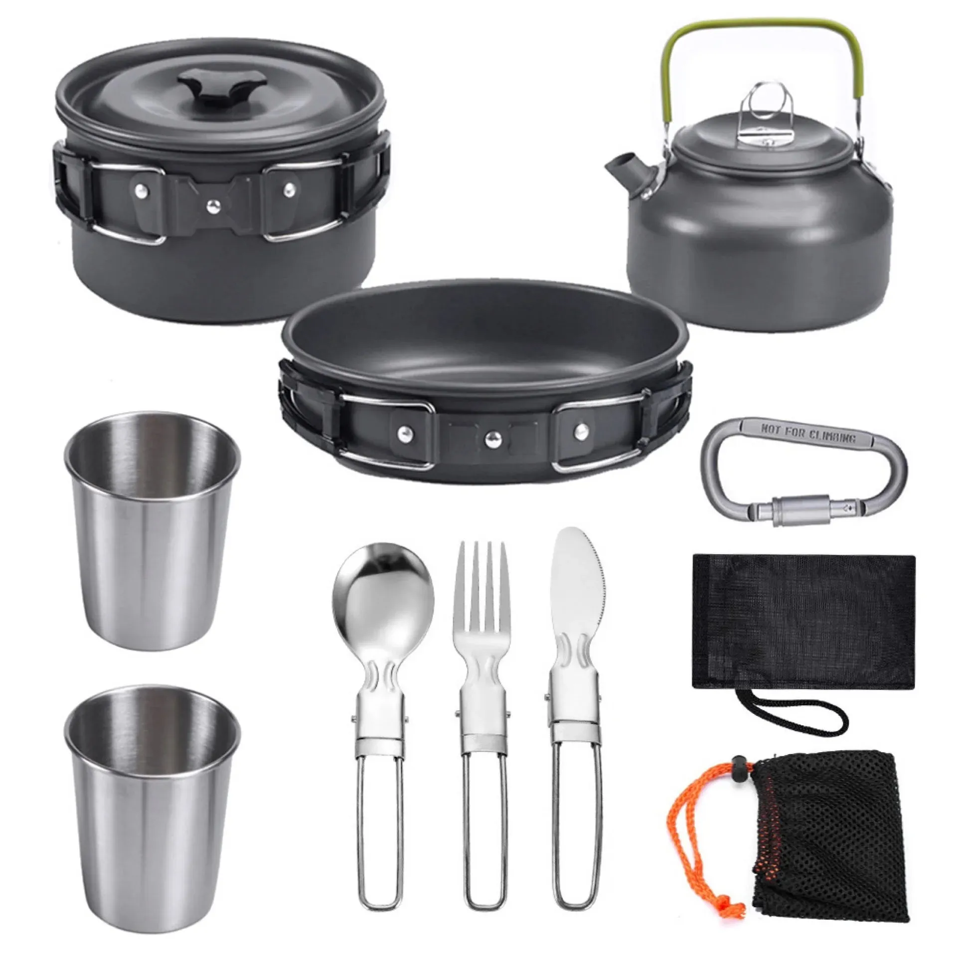 Portable Aluminum Cookware Set