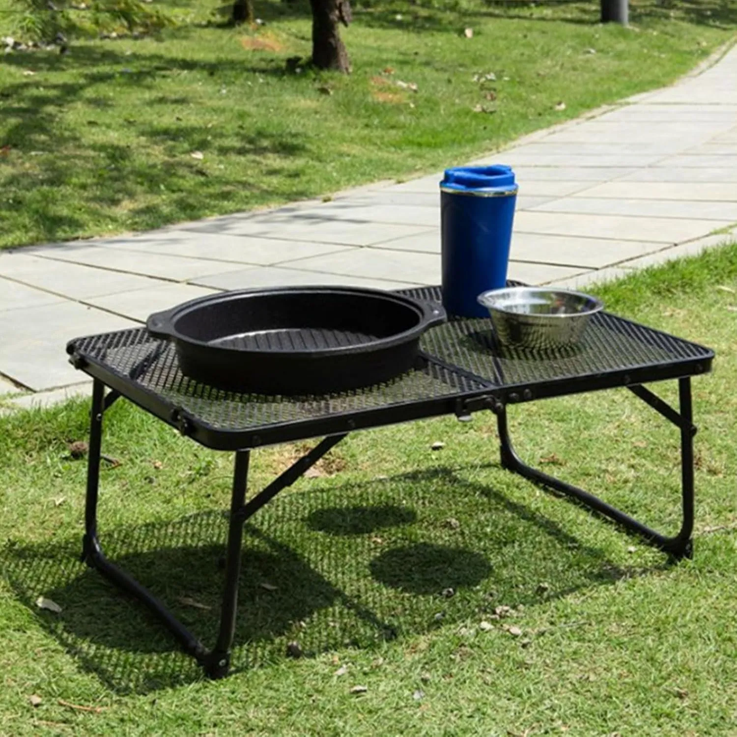 Portable Camping Tables Compact Folding Beach Tables Camp Tables for Beachs Picnics Cooking Hiking