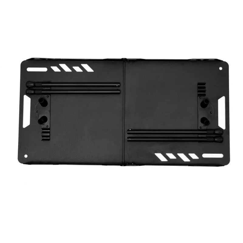 Portable Foldable IGT Table | Lightweight Aluminum Alloy Tactical Camping BBQ Table | Black