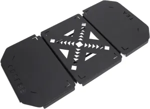 Portable Lunch Box Table Top, Professional Folding Lunch Box Steel Table Top, Aluminium Alloy Camping Table Board Camping Gear for Camping and Fishing Accessory