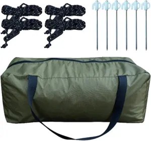 Portable Patio Tent - Convenient Shade Tent, Spacious Sun Shelter Camping | Customizable Outdoor Shade Tent Family Gatherings, Bbqs, Picnics All-Weather Patio Tent for Backyard, Beach and Events