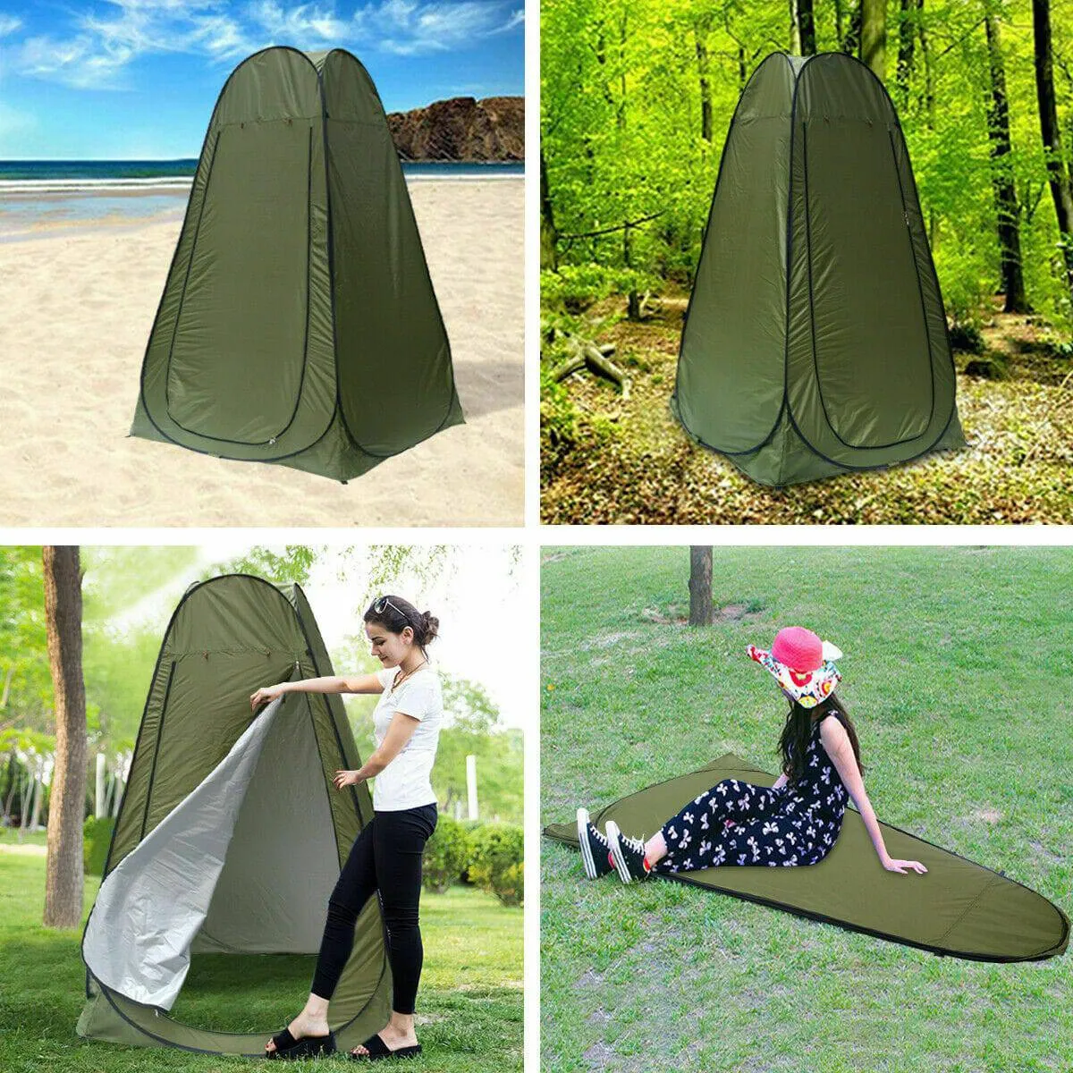 Portable Pop Up Outdoor Camping Shower Tent Toilet Privacy Change Room