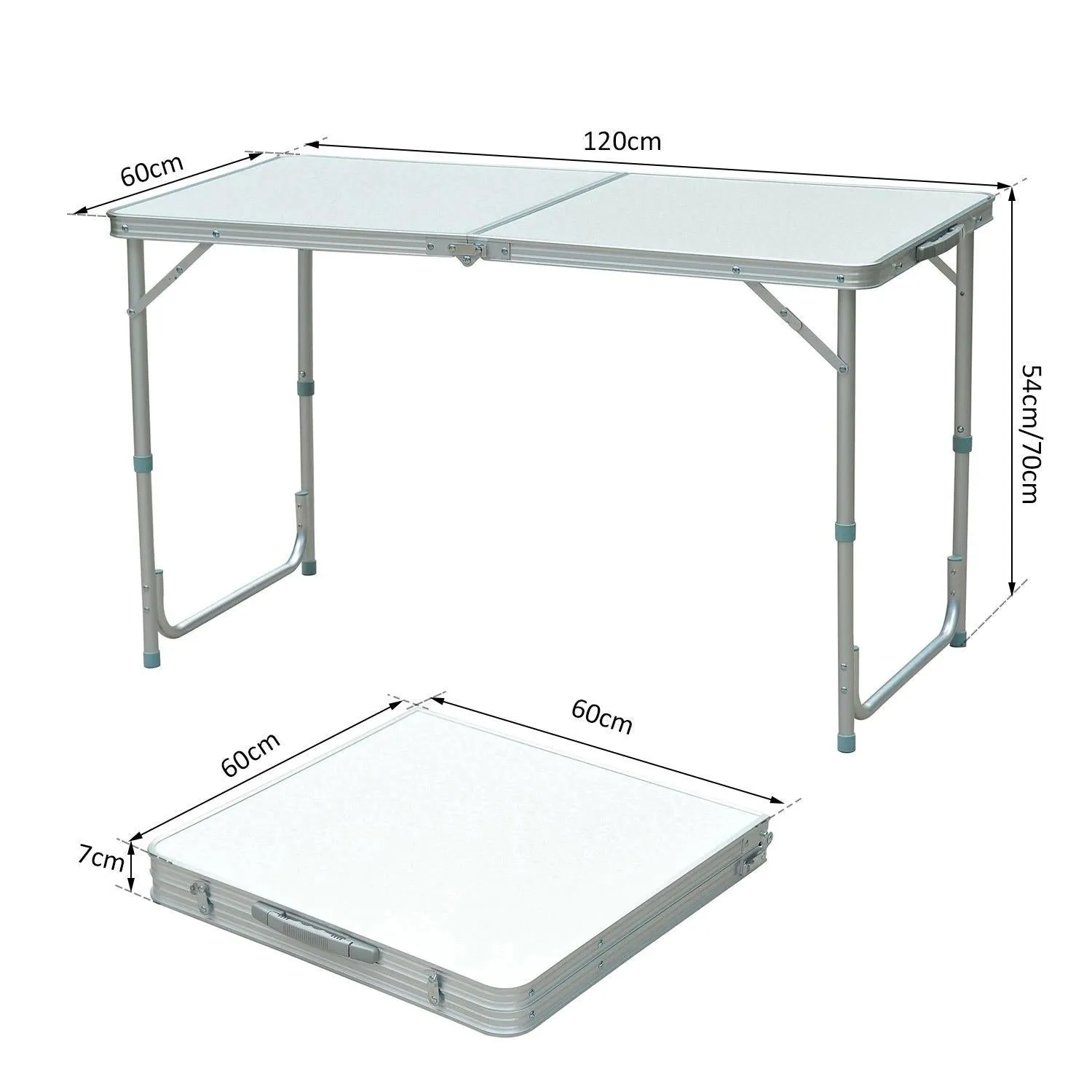 Portable Safe payments Outsunny Foldable Aluminum Big-ticket savings