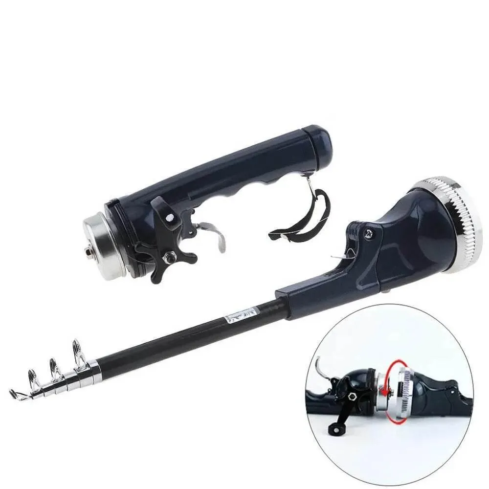Portable Telescopic Fishing Rod - Folding Fishing Gear