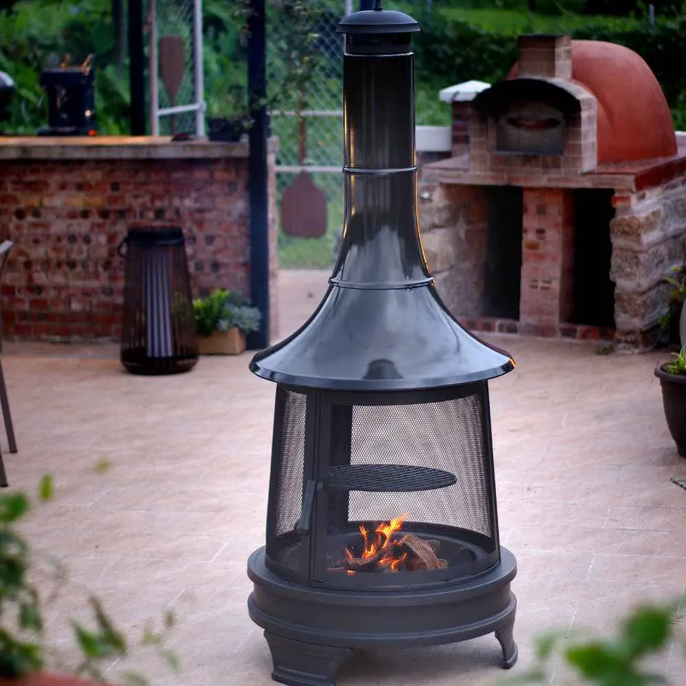 Powerful Wood Garden Alpine Pit Outdoor REVOLVE Fire Burning Supportive