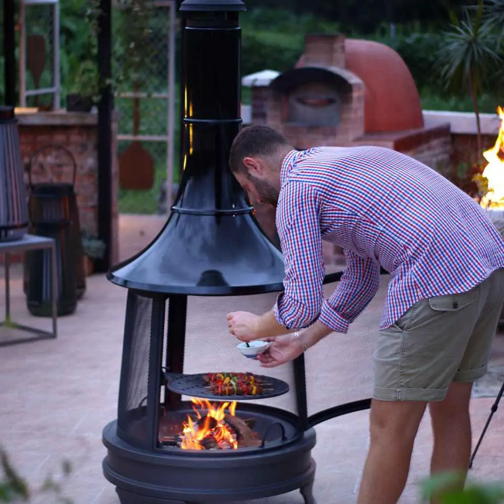 Powerful Wood Garden Alpine Pit Outdoor REVOLVE Fire Burning Supportive