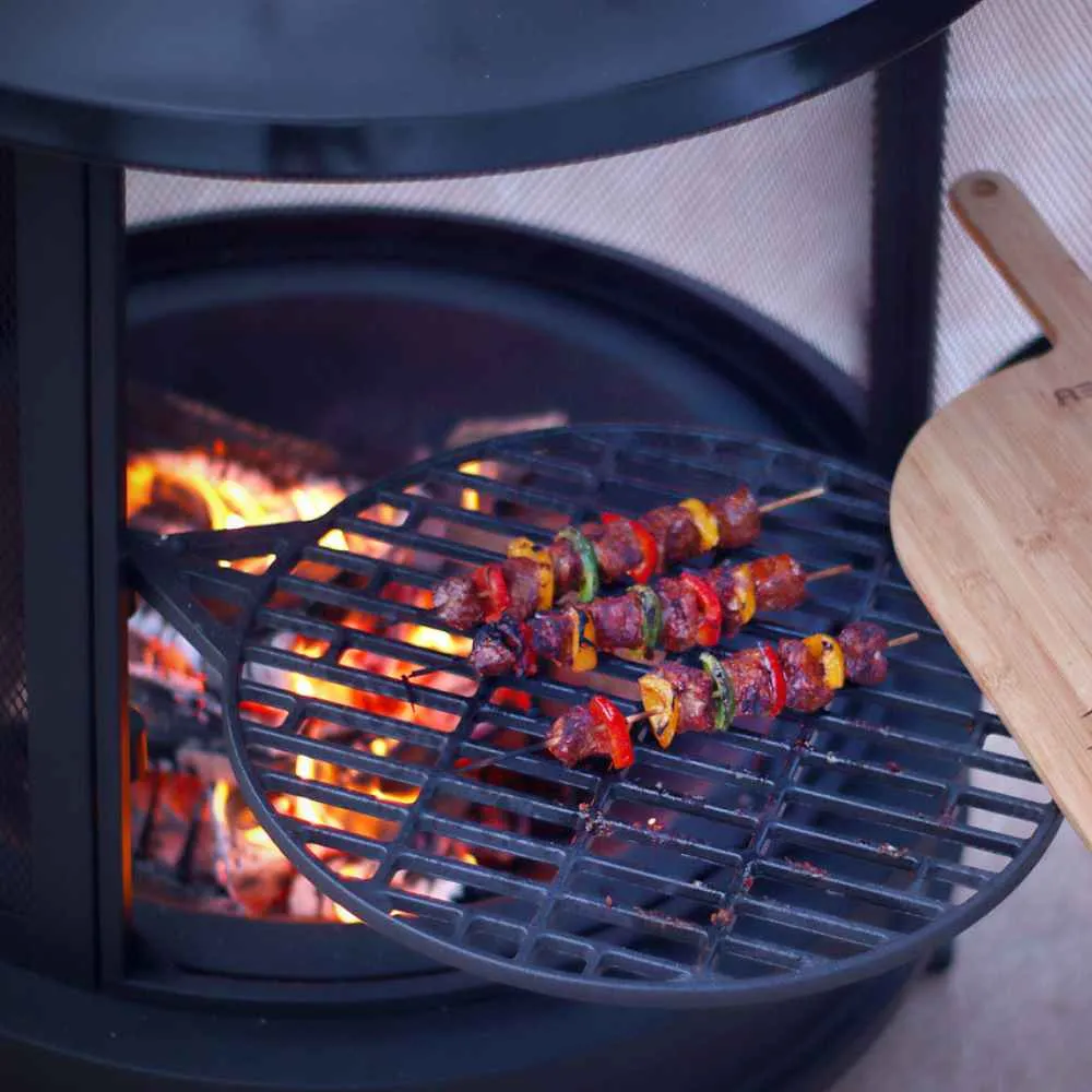 Powerful Wood Garden Alpine Pit Outdoor REVOLVE Fire Burning Supportive