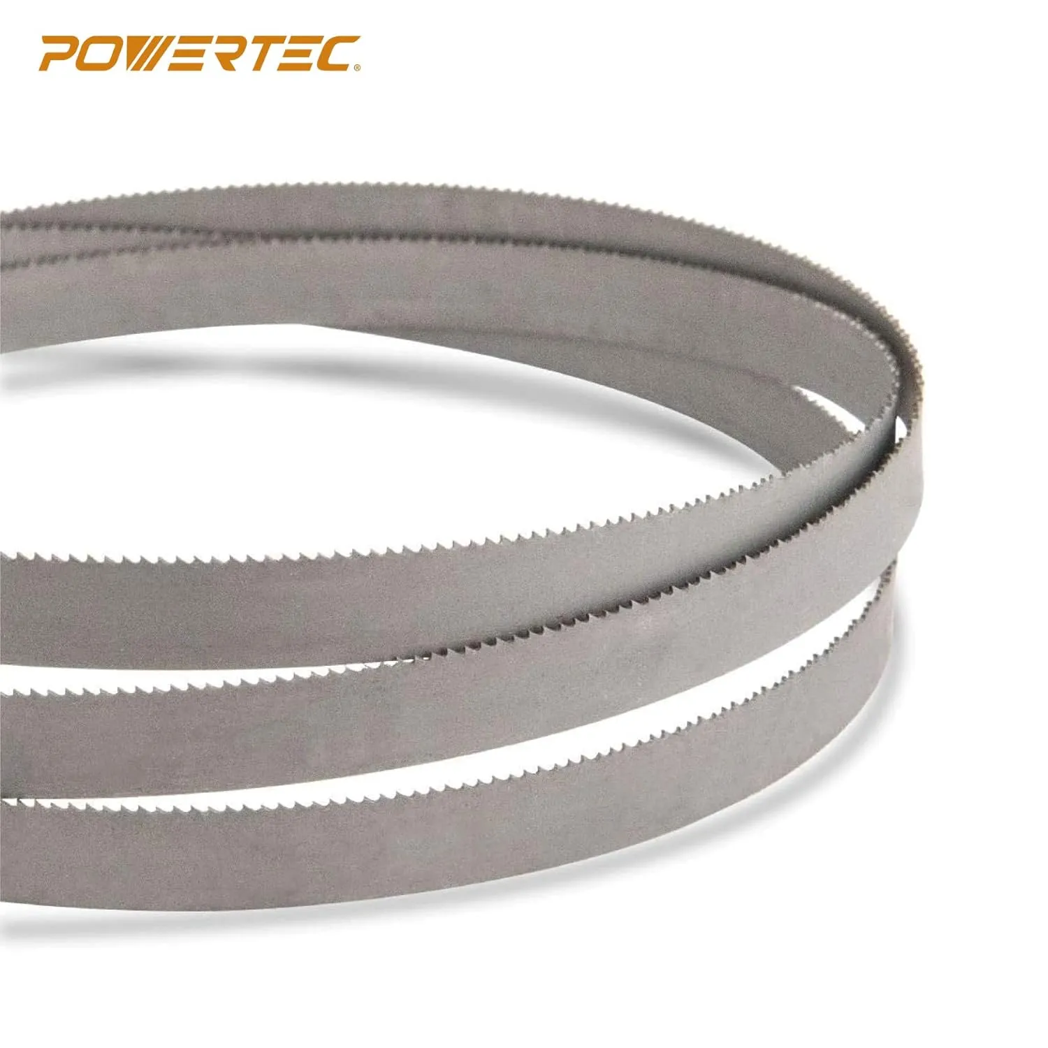 POWERTEC 59-1/4 Inch Bandsaw Blades Assortment for Woodworking & Non-Ferrous Metal Cutting, Band Saw Blades for Ryobi BS903 & BS900 and Shop Fox W1749 Band Saw, 3 Pack (13702)