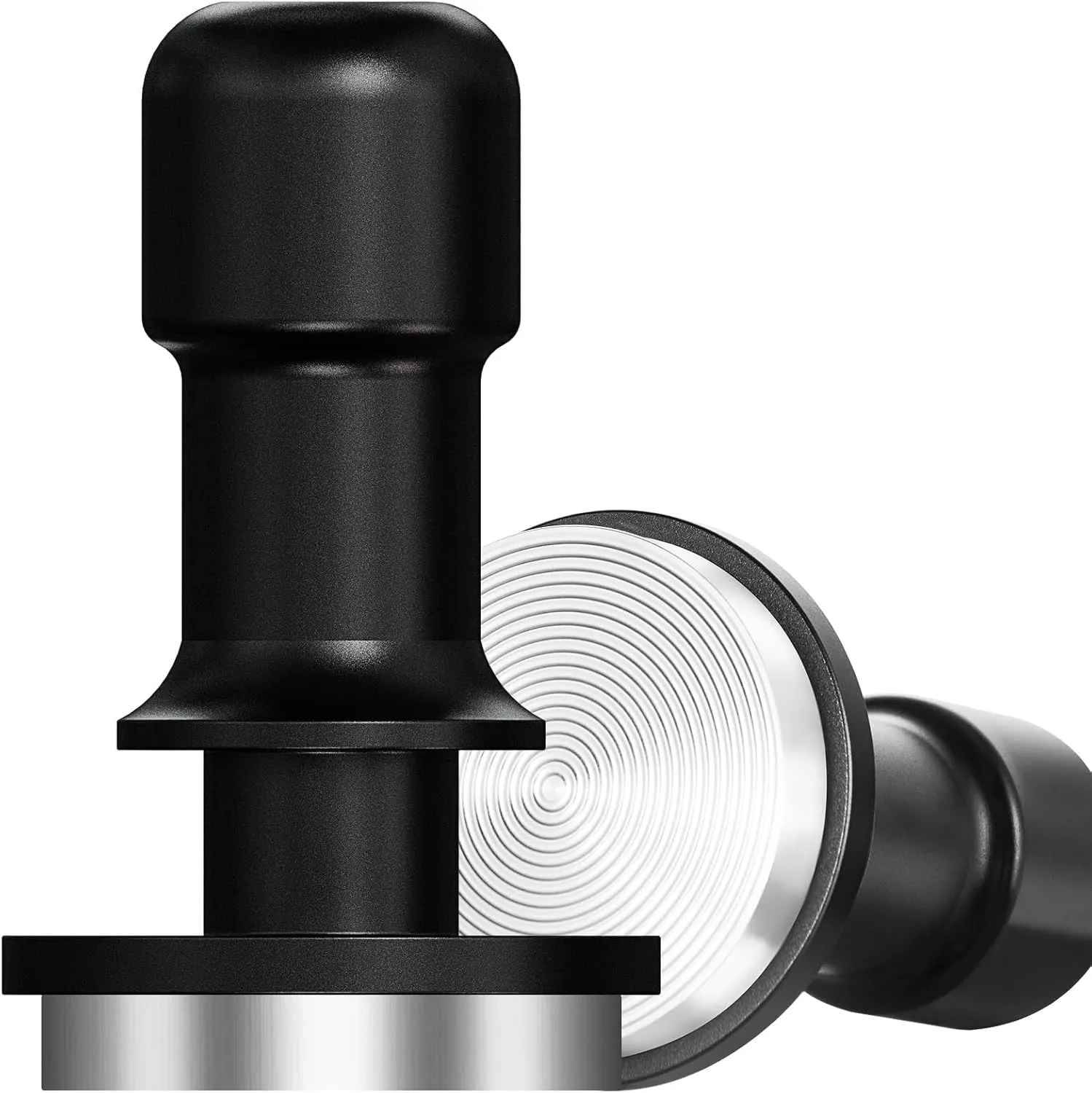 PUSEE 58mm Espresso Coffee Tamper, Premium Calibrated 30lb Stainless Steel Ground Tamper with Spring Loaded for Barista Home Coffee Accessories Upgrade 3.0