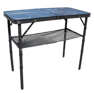 Quest Speedfit Cleeve Folding Camping Table - Onyx