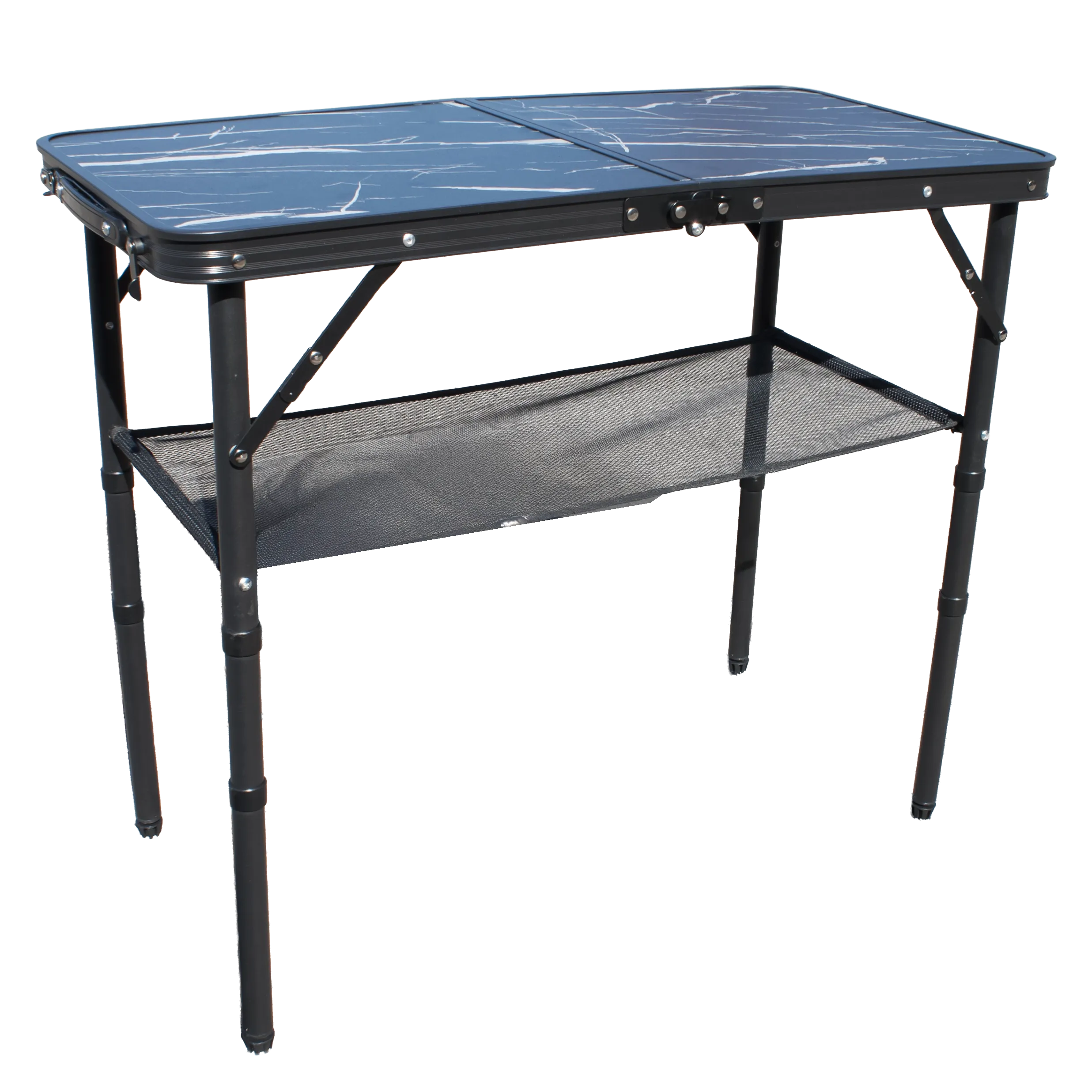 Quest Speedfit Cleeve Folding Camping Table - Onyx