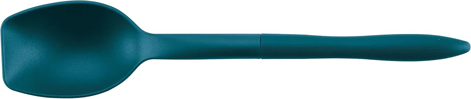 Rachael Ray Tools and Gadgets Lazy Crush & Chop, Flexi Turner, and Scraping Spoon Set / Cooking Utensils - 3 Piece, Teal Blue