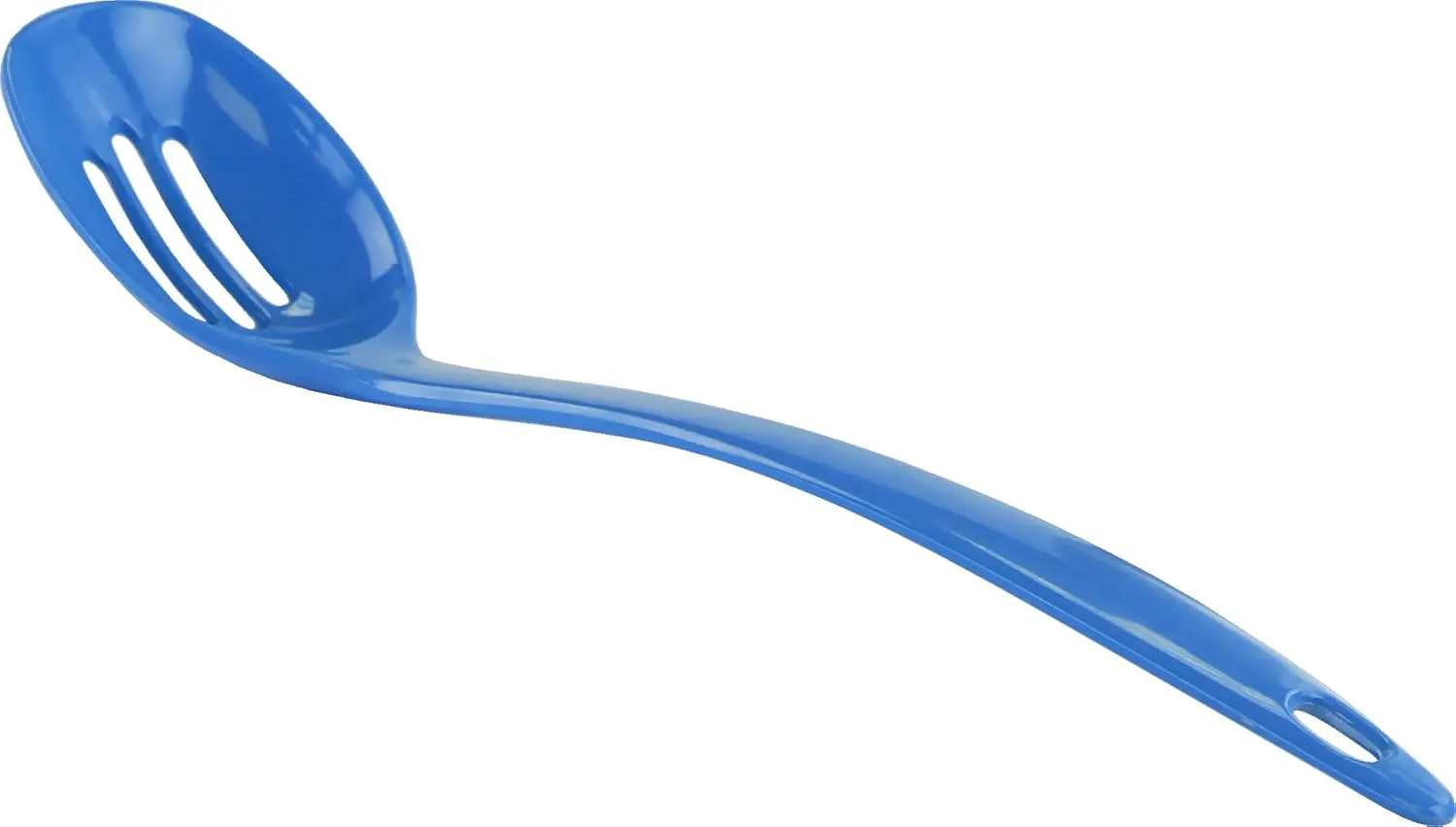 Reston Lloyd Melamine Slotted Spoon Kitchen Utensil, Premium Quality Utensil with Heat Resistant Ergonomic Handle, Durable BPA-Free Plastic, 11.5 inch long, Set of 6,