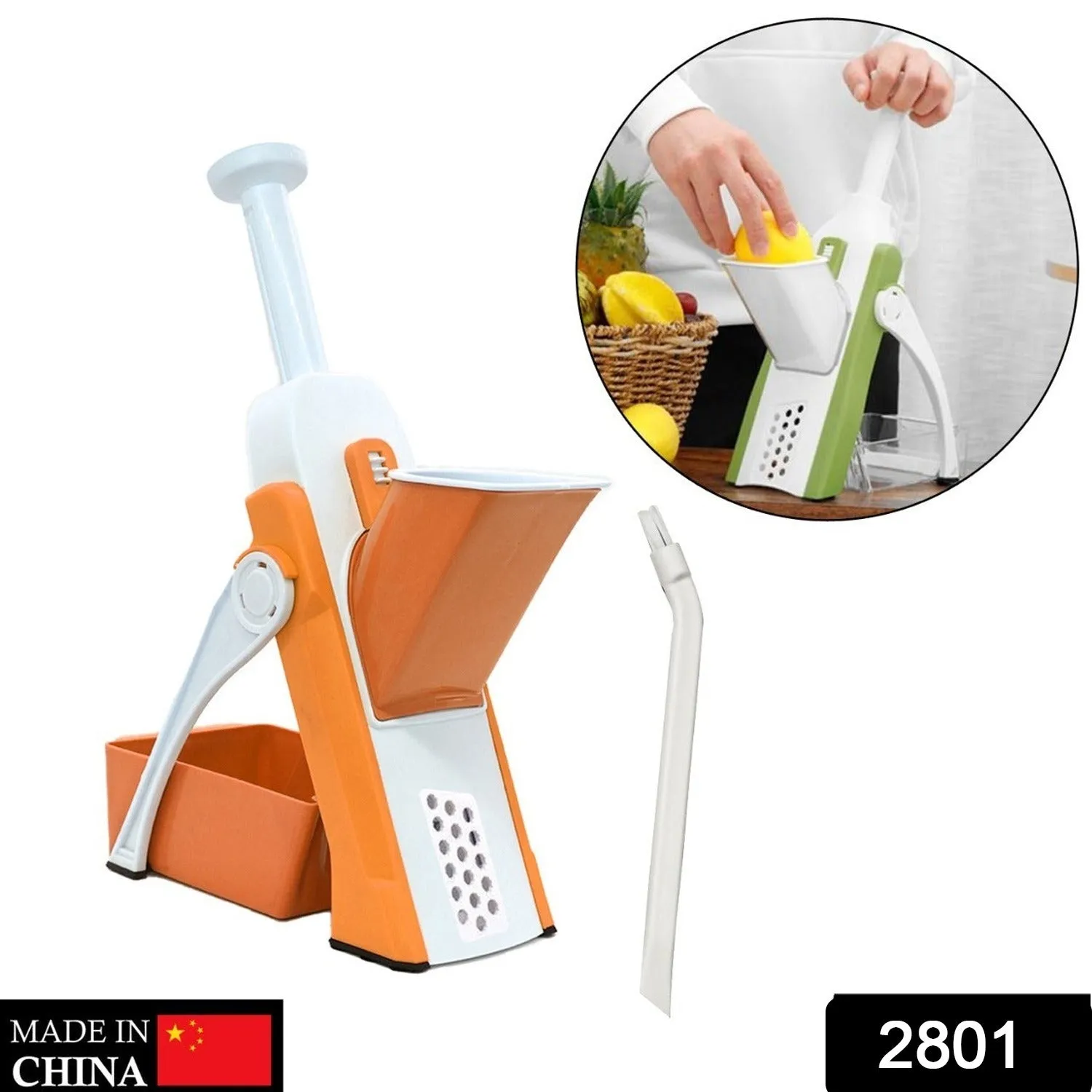 Rich selection FUNCTIONAL ADJUSTABLE HAND Budget-friendly TIME PRESS MULTI CHOPPER SAVING VEGETABLES