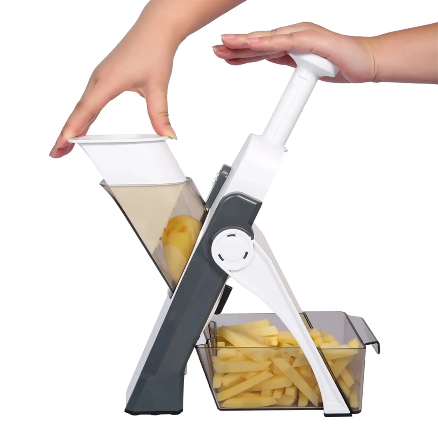Rich selection FUNCTIONAL ADJUSTABLE HAND Budget-friendly TIME PRESS MULTI CHOPPER SAVING VEGETABLES