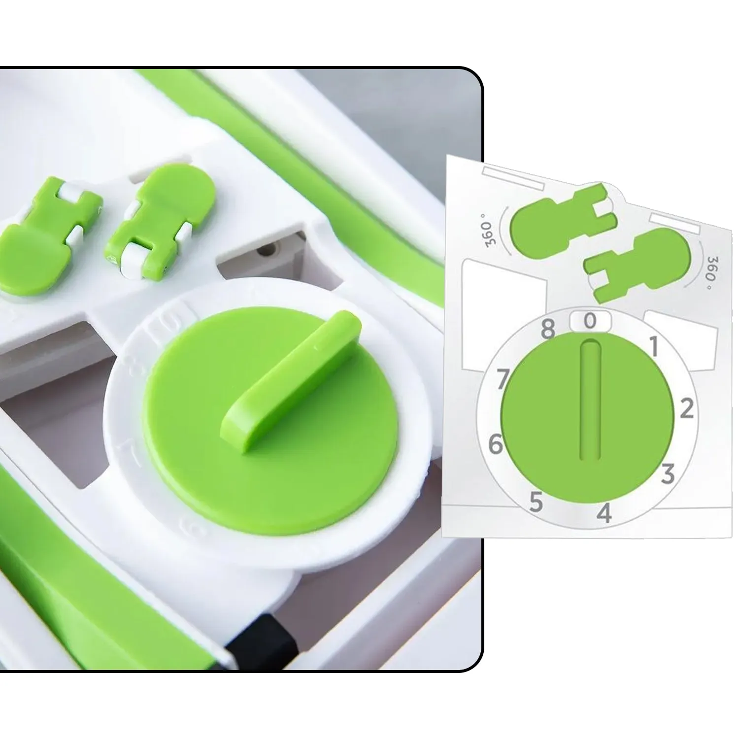 Rich selection FUNCTIONAL ADJUSTABLE HAND Budget-friendly TIME PRESS MULTI CHOPPER SAVING VEGETABLES