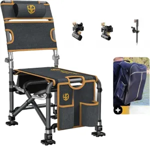 Rider Fishing Chair Lying Multifunctional Fishing Chair All-Terrain Seat Folding Portable Fishing Stool