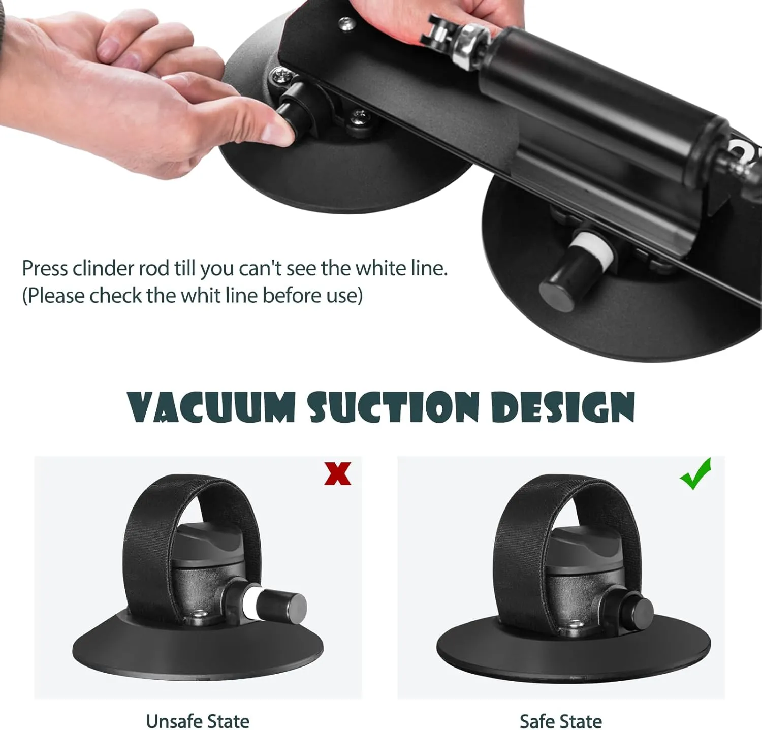 ROCKBROS Suction Cup Bike Rack for Car Roof Top Sucker Bike Rack Quick Release Aluminium Alloy Bike Carrier with Sucker for 1 Bike