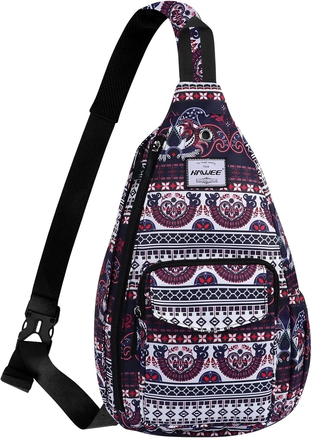 Rope Sling Bag for Women Men Casual Cross Body Daypack Backpack Adjustable Strap Water Repellent for Travel/Sport