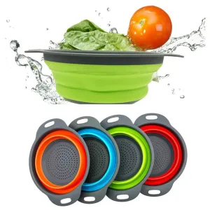 Round Sili Strain Used In All Kinds Of Household and Kitchen Purposes As A Foldable Utensil.