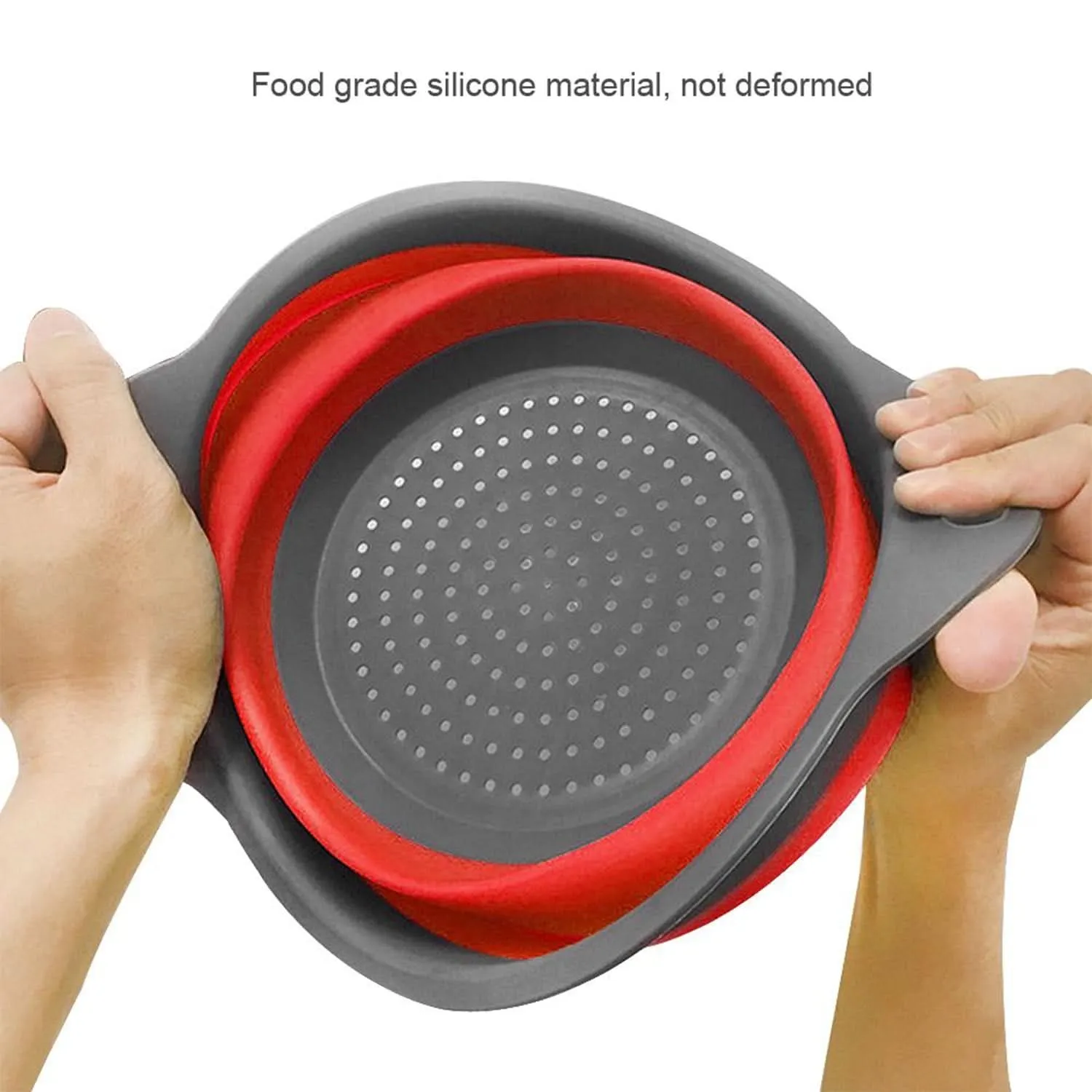 Round Sili Strain Used In All Kinds Of Household and Kitchen Purposes As A Foldable Utensil.