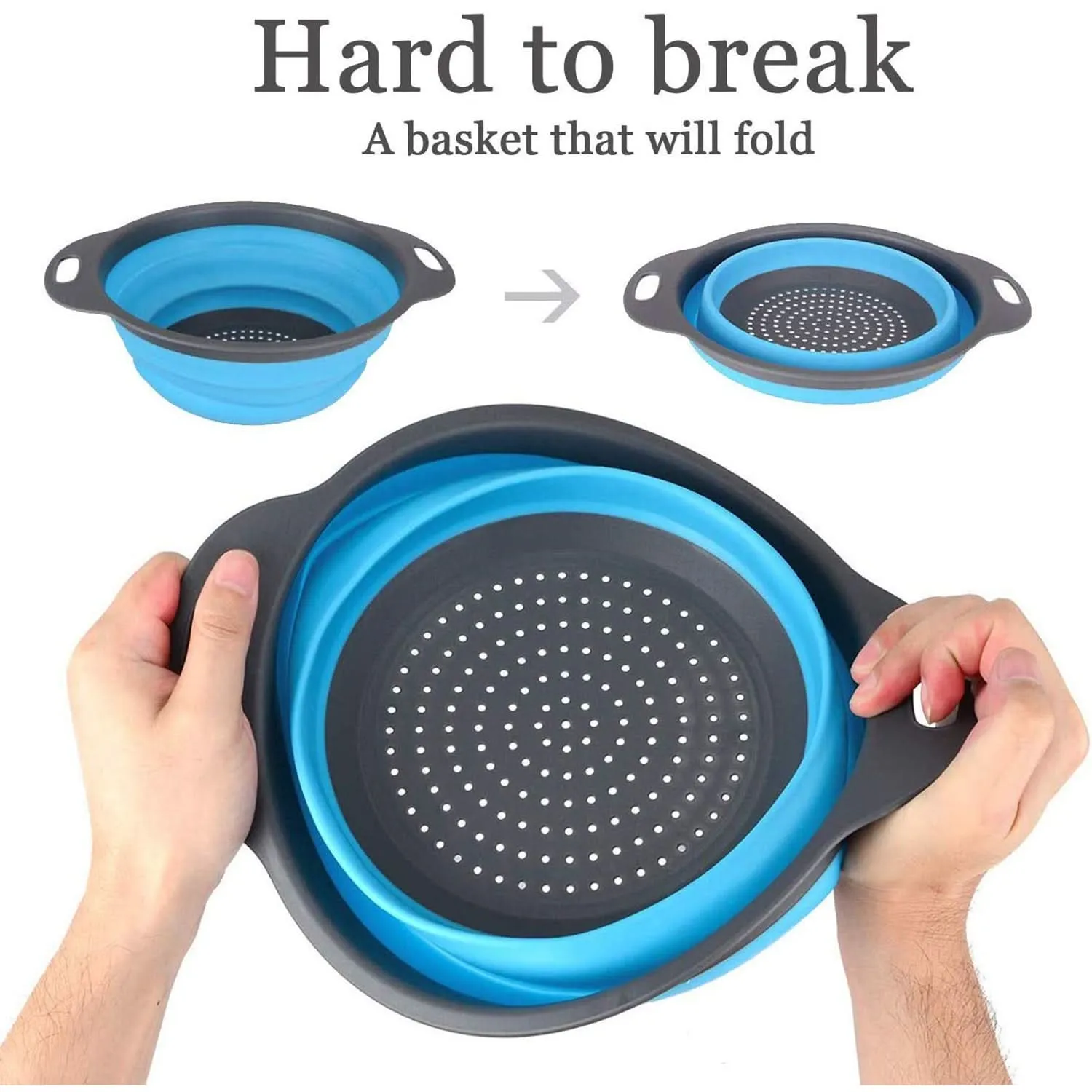 Round Sili Strain Used In All Kinds Of Household and Kitchen Purposes As A Foldable Utensil.