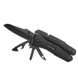 ROXON CM1349 14-in-1 Multi-Tool with Folding Pliers for Camping and Survival