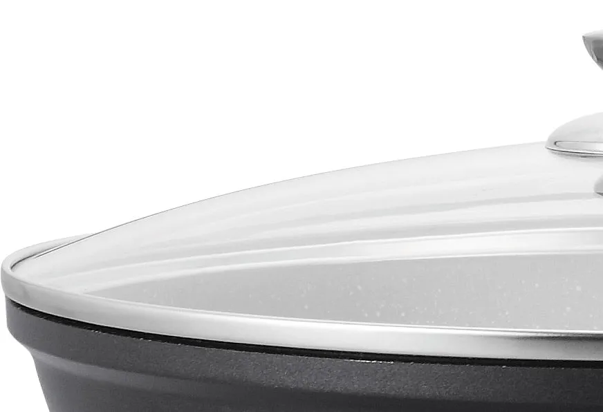 Royalty Line RL-BW30M; Marble coating wok 30cm