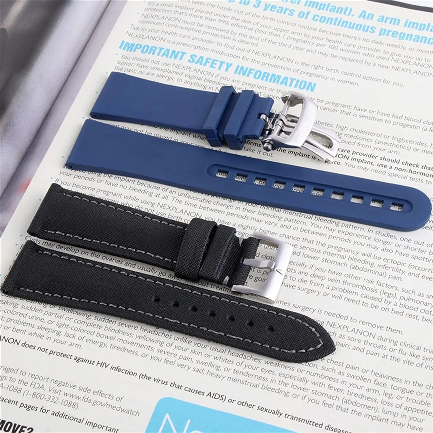 Rubber Watch Band For Blancpain Fifty Fathoms Soft Strap Sports Wrist Bracelet Watch Replacement Accessories
