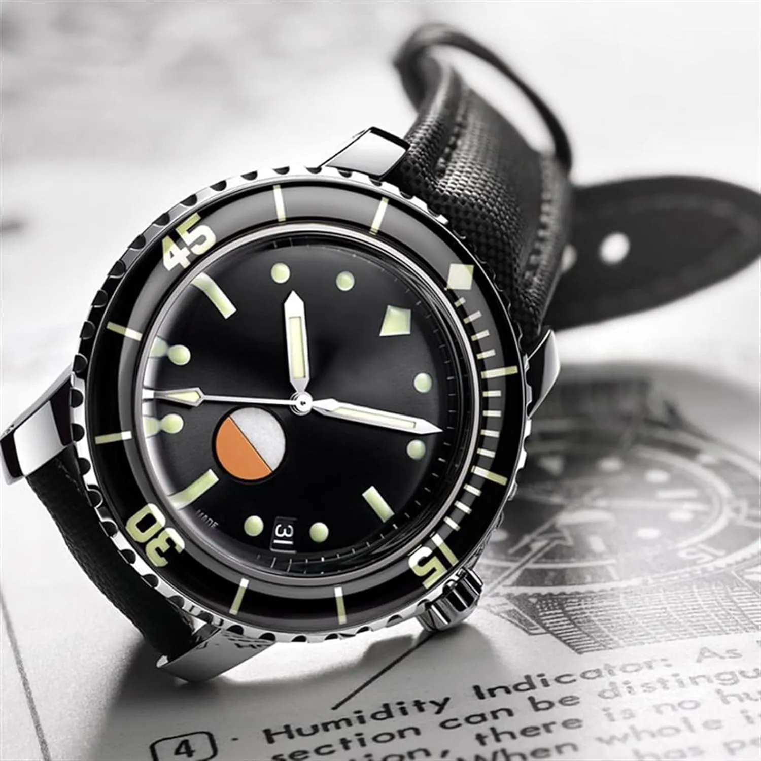 Rubber Watch Band For Blancpain Fifty Fathoms Soft Strap Sports Wrist Bracelet Watch Replacement Accessories