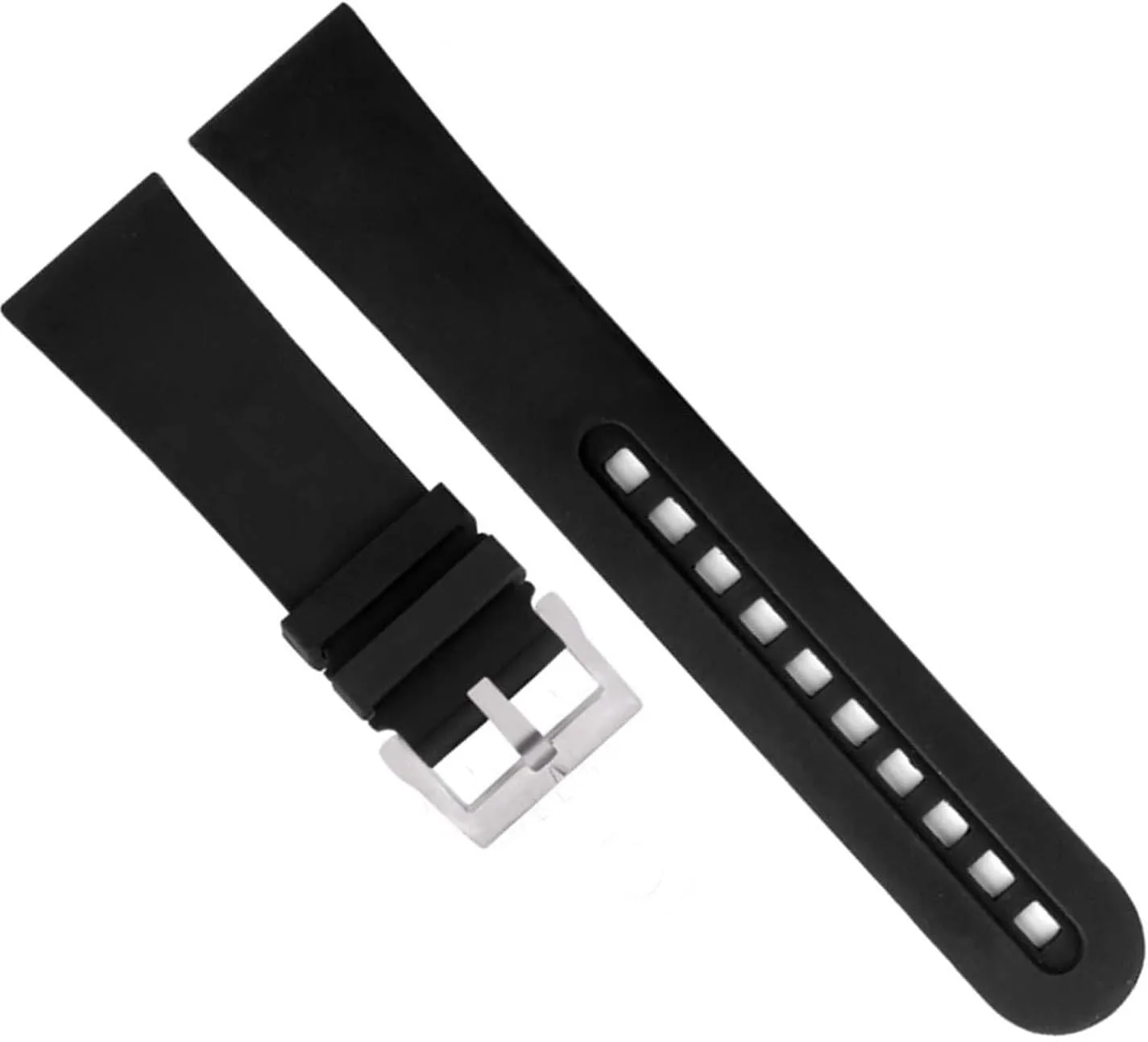 Rubber Watch Band For Blancpain Fifty Fathoms Soft Strap Sports Wrist Bracelet Watch Replacement Accessories