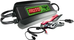 Schumacher Electric Farm & Ranch 4A 12V Battery Charger and Maintainer – Fully Automatic – Works with Most Battery Types