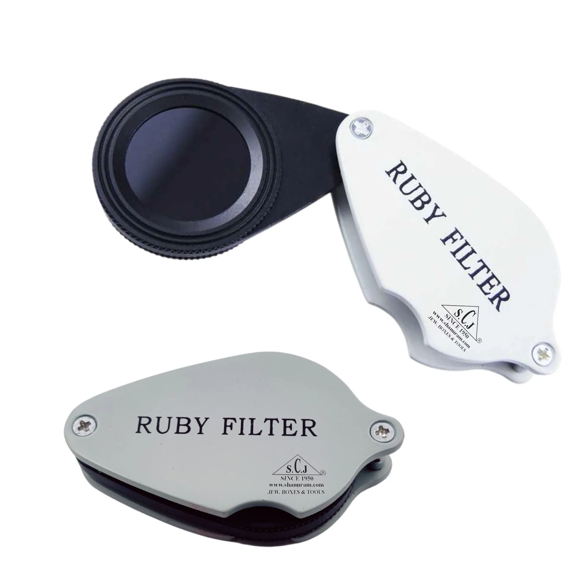 SCJ Foldable Ruby Filter for Emerald & Gemstones Jewellery Identification Tool