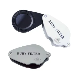 SCJ Foldable Ruby Filter for Emerald & Gemstones Jewellery Identification Tool