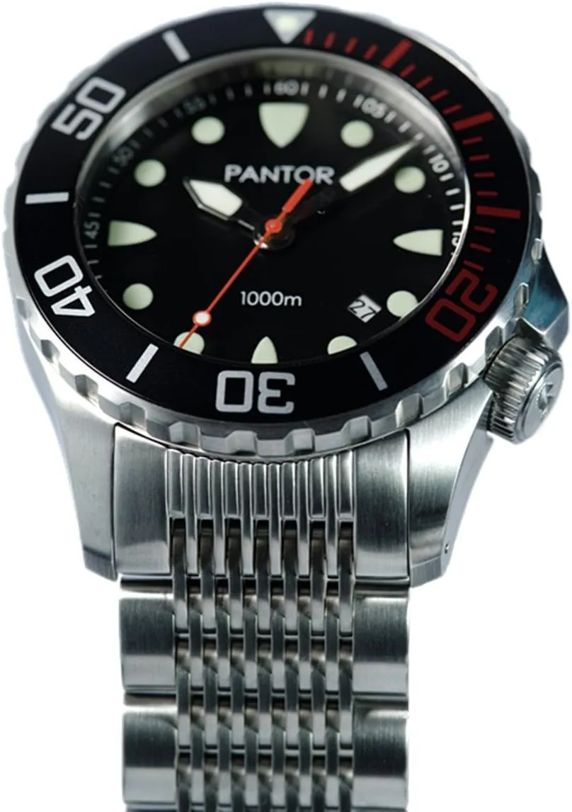 Seahorse Dive Watch,1000m Auotmatic Diver Watches,Big 45mm Watch Men