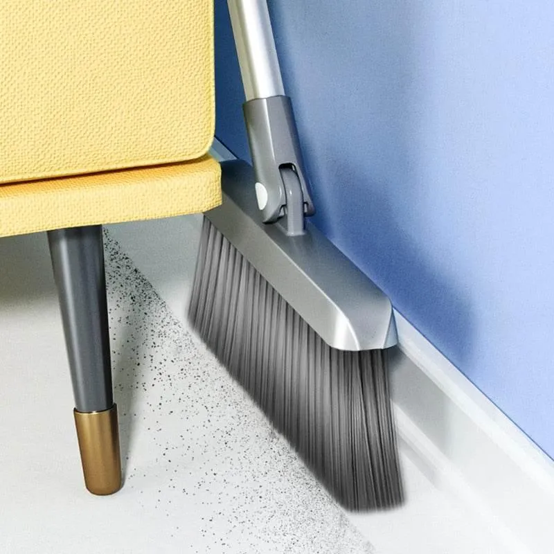 Self-Cleaning Foldable Broom  Dustpan - Innovative Cleaning Tool
