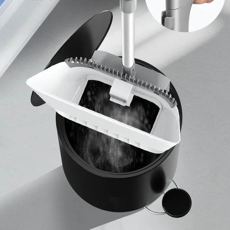 Self-Cleaning Foldable Broom  Dustpan - Innovative Cleaning Tool