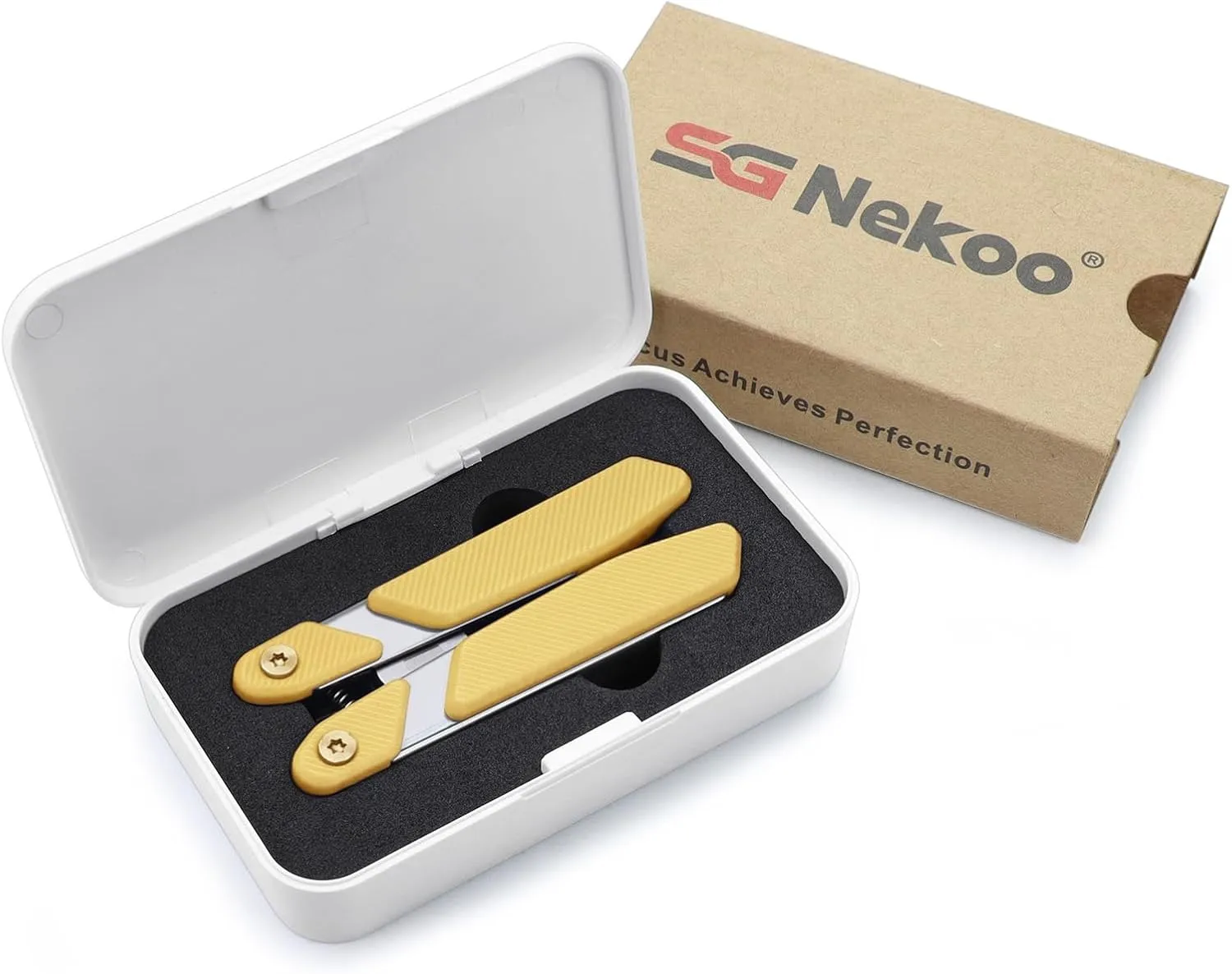 SGNEKOO Toenail Clippers for Thick & Ingrown Toenails,Folding Design Heavy Duty Nail Clipper, Firm Structure and Easy Use for Men Seniors Women