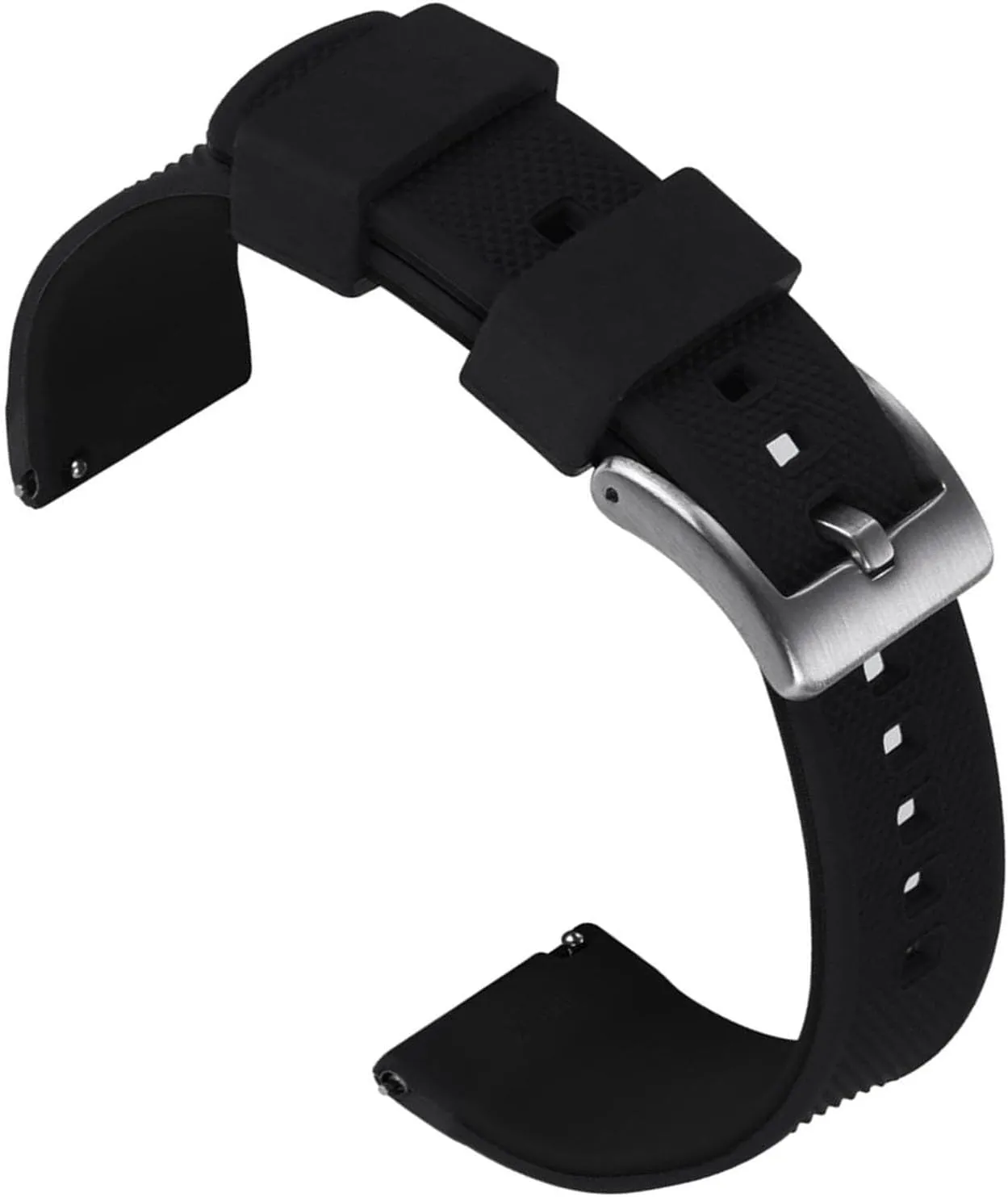 Silicone Smart Watch Bands Quick Release Rubber Watch Strap Waterproof Bracelet for Men Women Watch Accessories