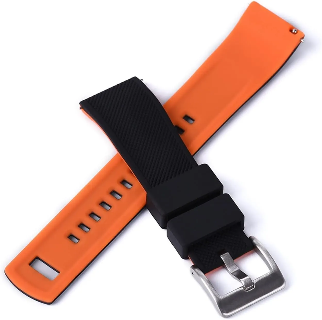 Silicone Smart Watch Bands Quick Release Rubber Watch Strap Waterproof Bracelet for Men Women Watch Accessories