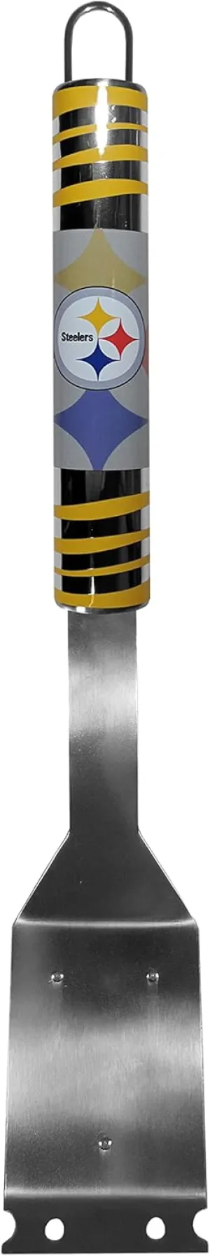 Siskiyou Sports NFL Pittsburgh Steelers Grill Brush w/Scraper, One Size