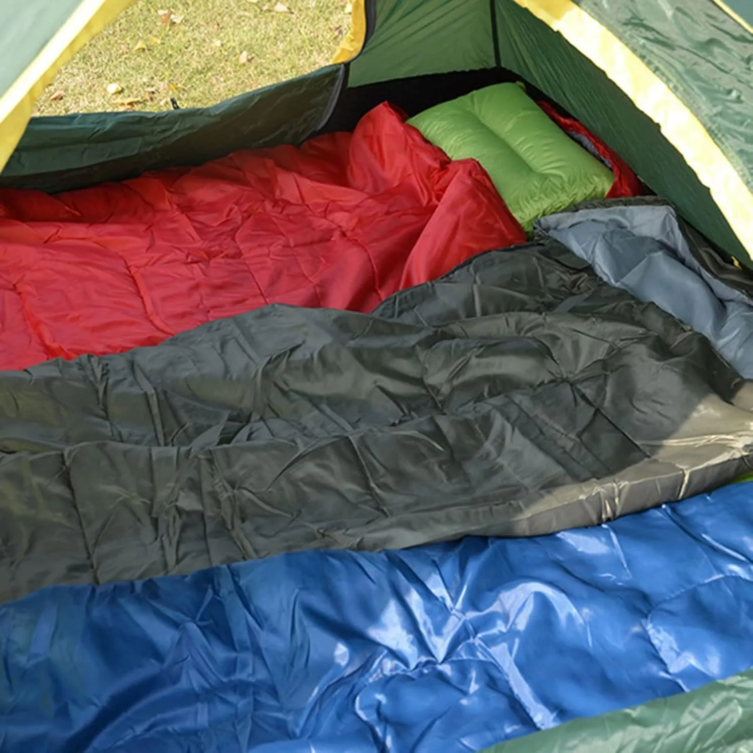 Sleeping Bags Outdoor Tent Sleeping Bag Portable 3 Seasons Warm Travel Survival Protective Bags for Backpacking Hiking Camping Equipment