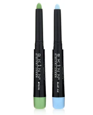 Smudge Stick for Eyes - Set of 2 Eye Pencils - Mystic & Blue Ice