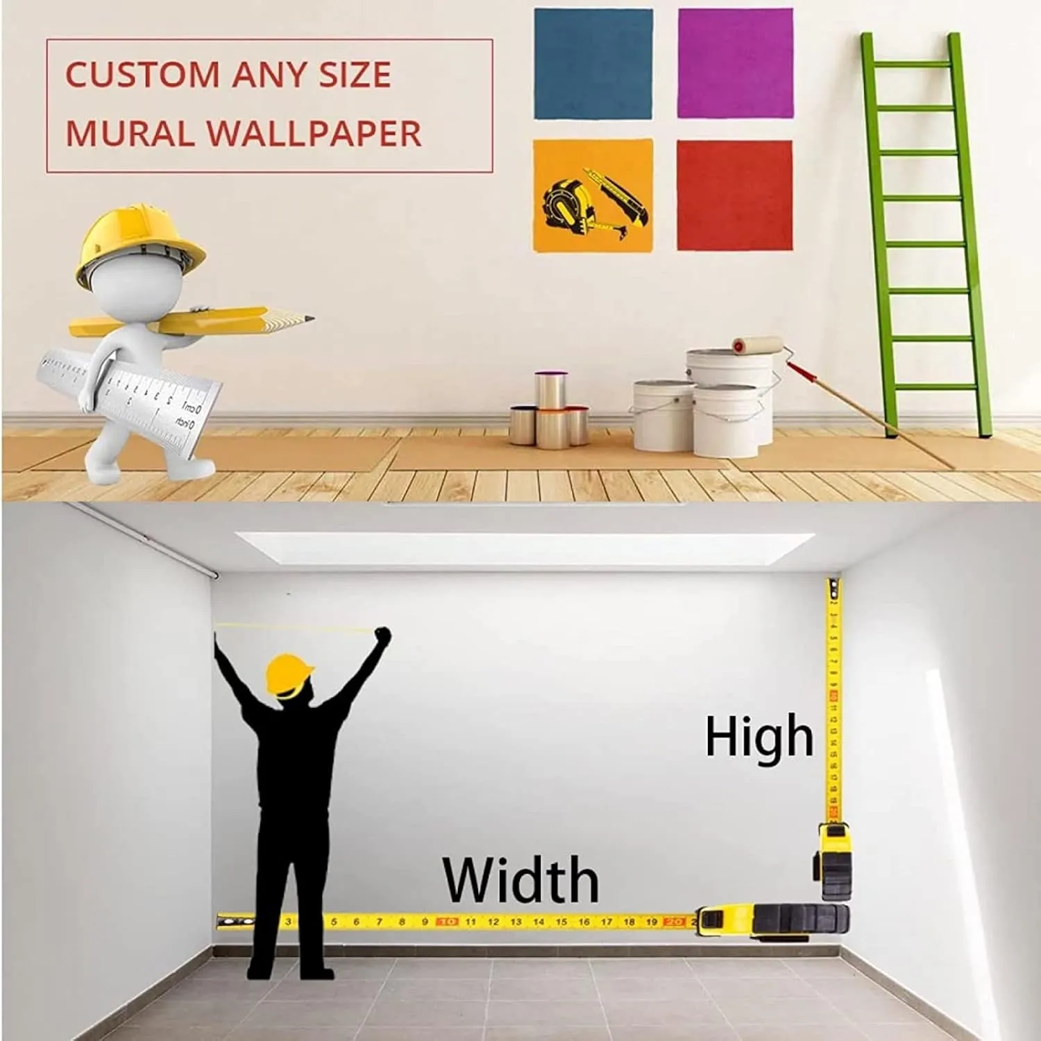 Snow Mountain Wall Mural 3D Climbing Adventure Peel and Stick Self-Adhesive Wallpaper Removable Large Sticker Home Decor Background Art Wall Painting 116"x 83"(W x H)