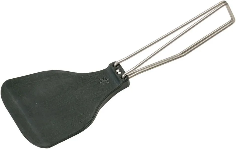 Snow Peak CS-251 Folding Cooking Utensils-Spatula, Nylon, Black