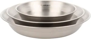 Snow Peak Tableware Set Single - Lightweight, Rust Resistant, and Durable - At Home or Group Camping