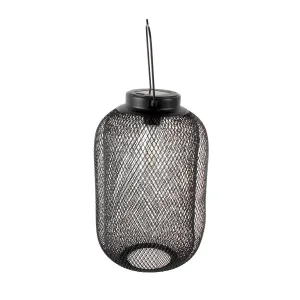 SOLAR OUTDOOR GARDEN LANTERN 31 X  20 X 20 CM